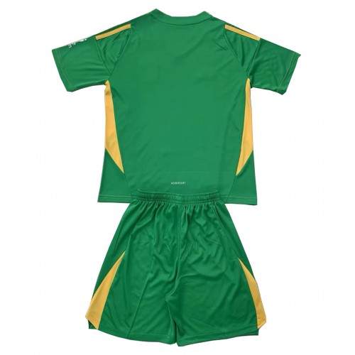 Lacne Dětský Futbalové dres Aston Villa Brankarsky  2024-25 Krátky Rukáv - Domáci (+ trenírky)